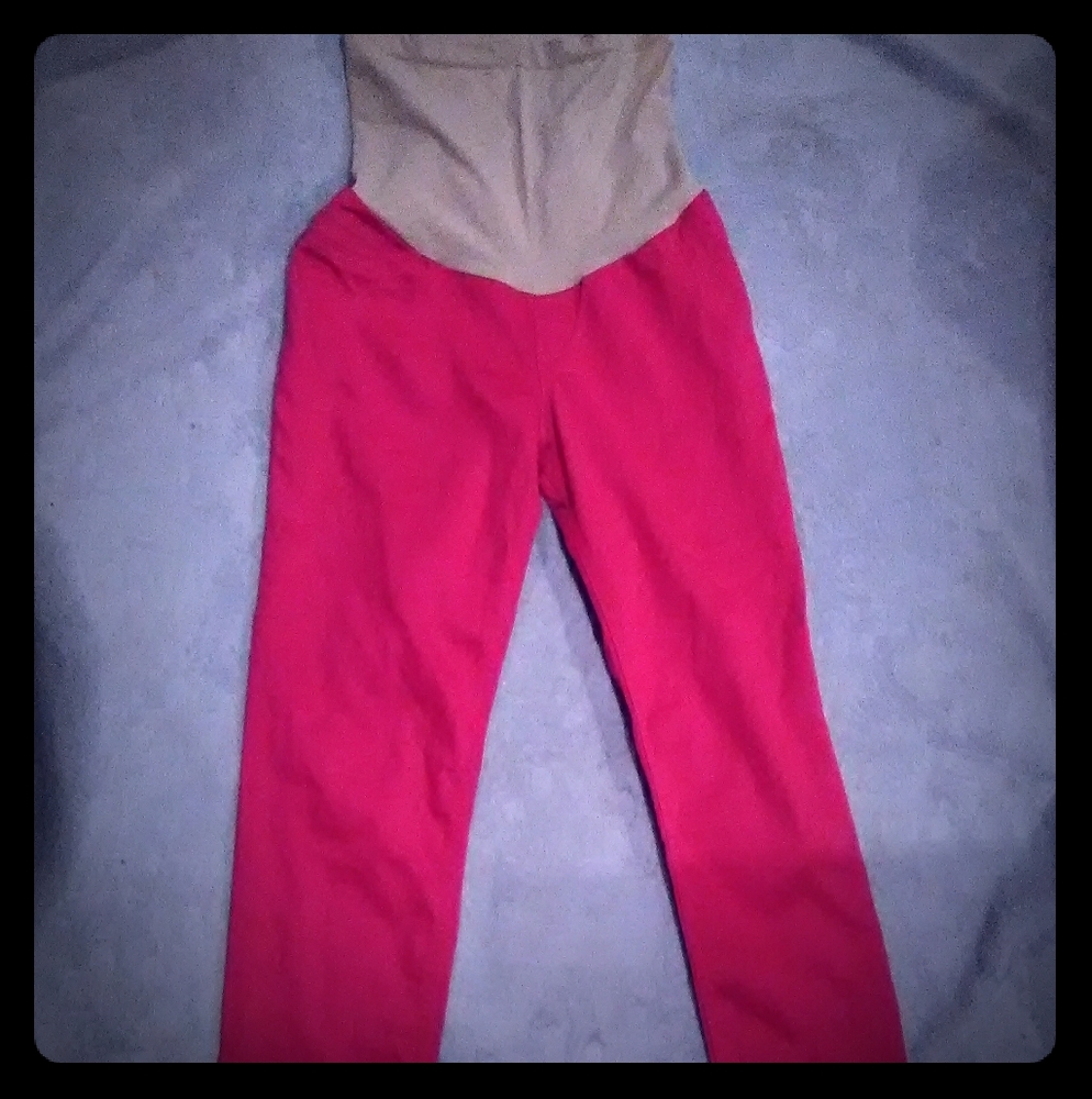 Motherhood Maternity Pink Pants - Small